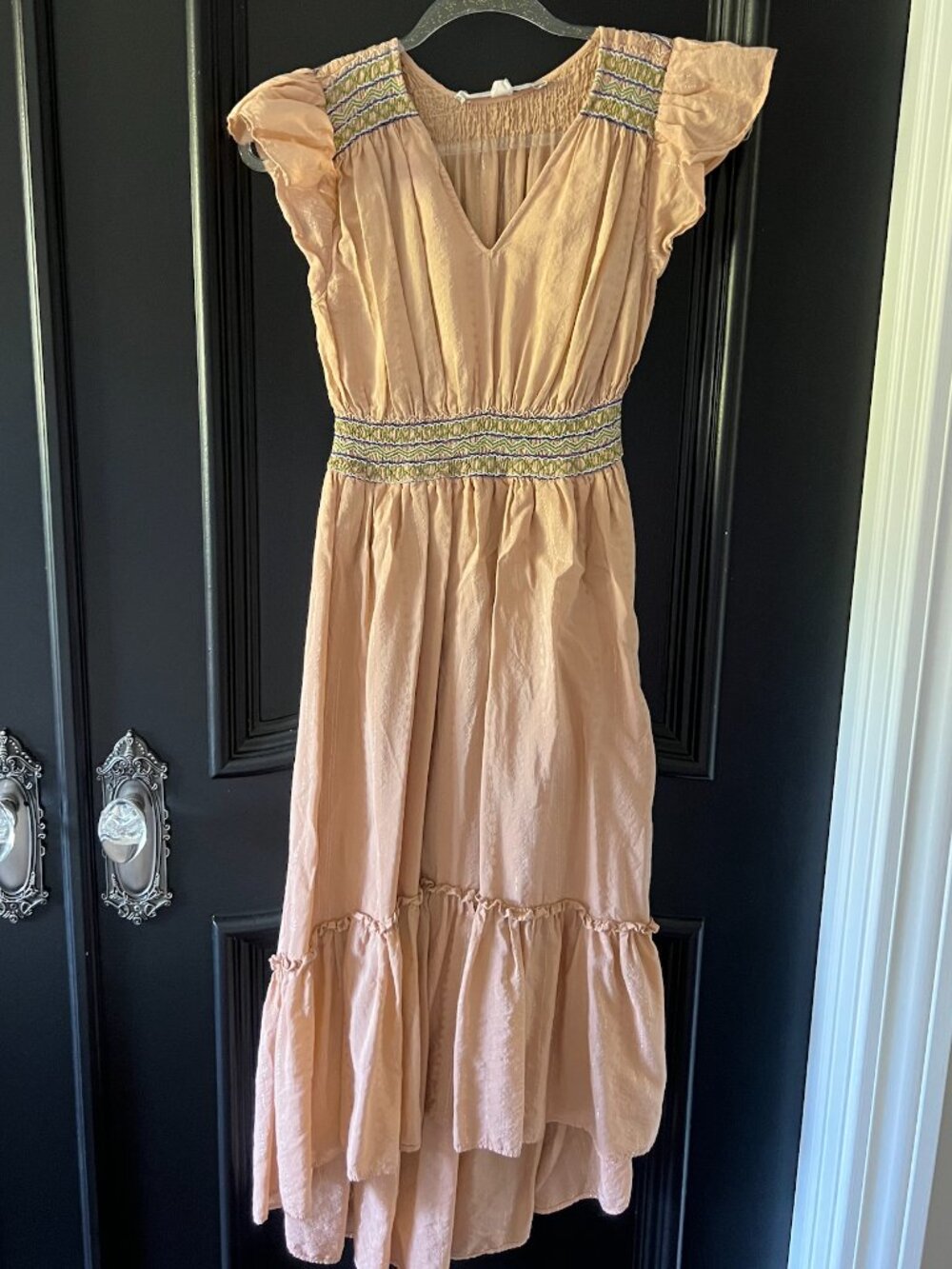 Chelsea and Violet Blush Pink Maxi Long Dress | Size XS